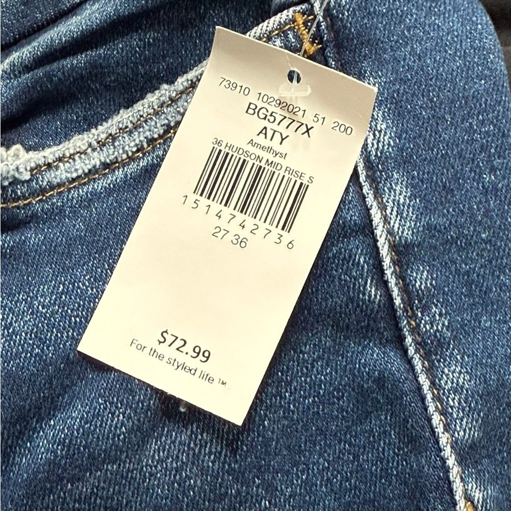 NEW! Bridge by Gly Hudson Mid-Rise Super Flare Jean - Picture 3 of 8